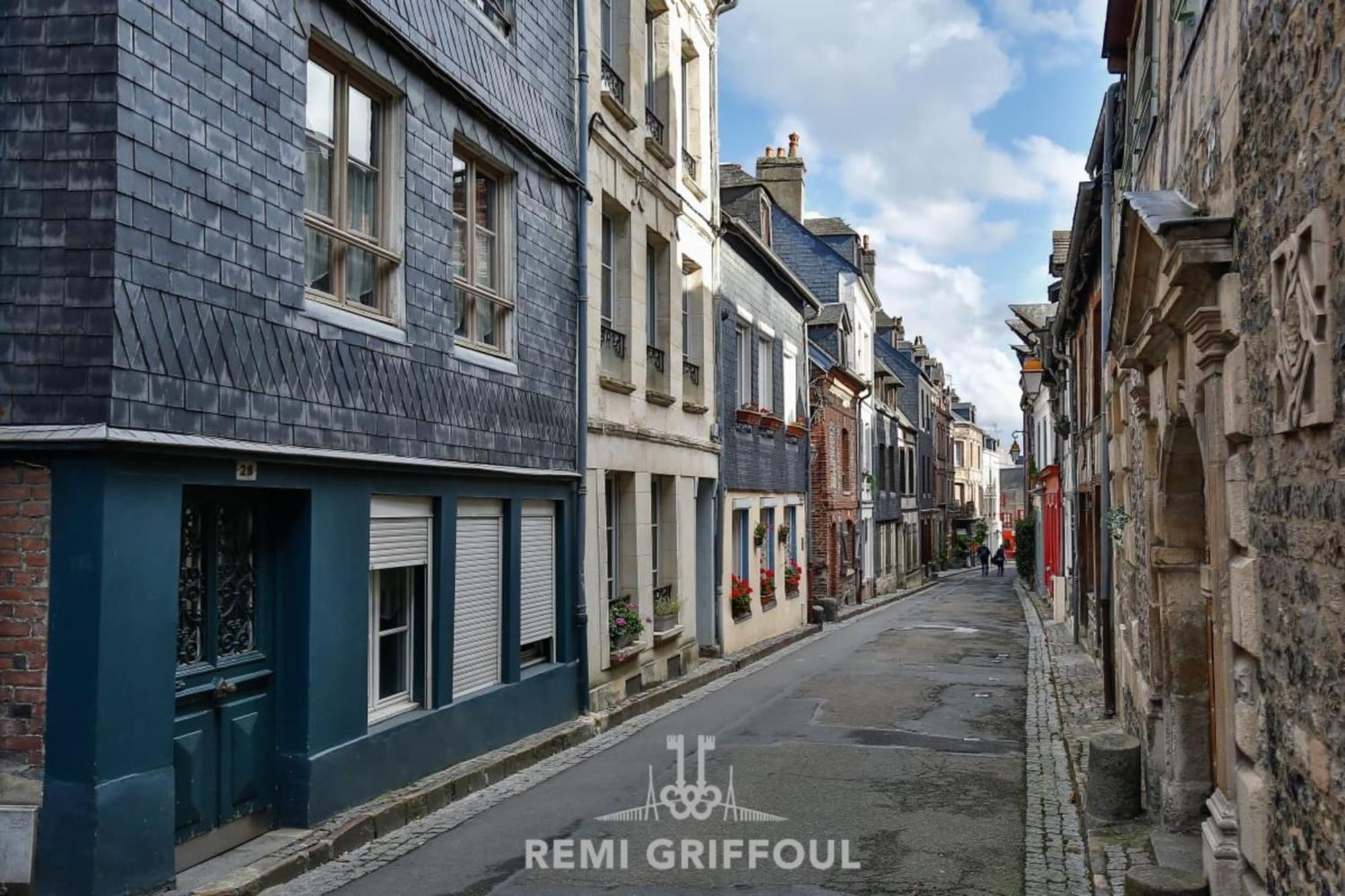 La Capucine Lovely Studio City Center Honfleur Exteriör bild