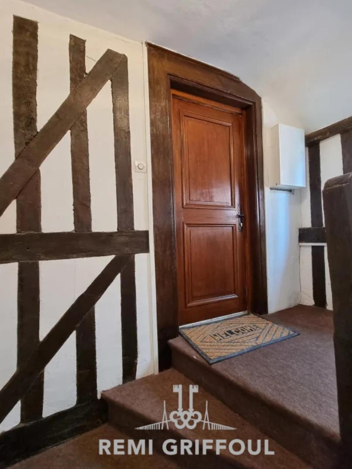La Capucine Lovely Studio City Center Honfleur Exteriör bild