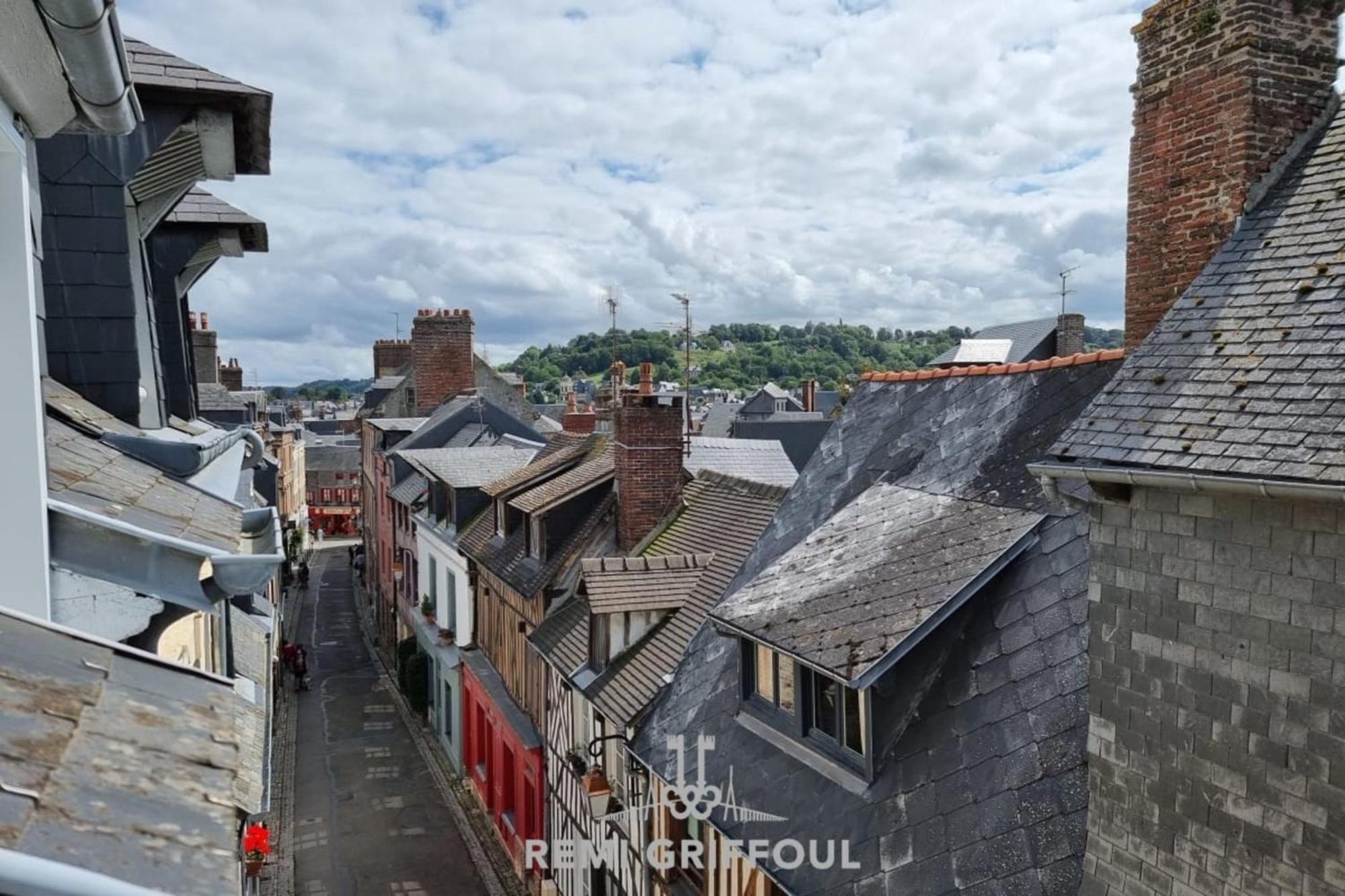 La Capucine Lovely Studio City Center Honfleur Exteriör bild